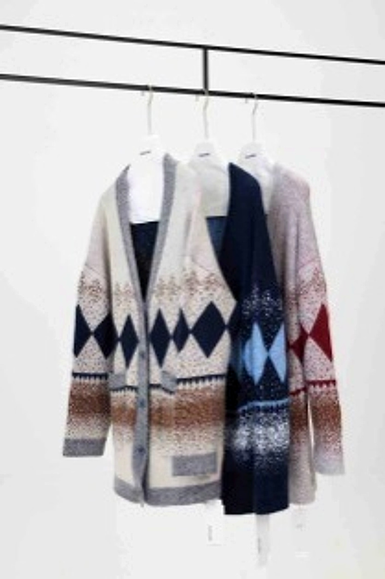 Fair Isle Jacquard Cardigan