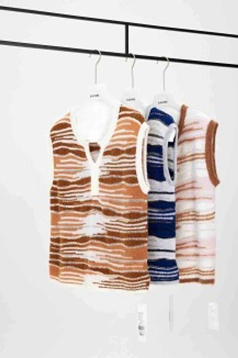 Jacquard Knit Vest