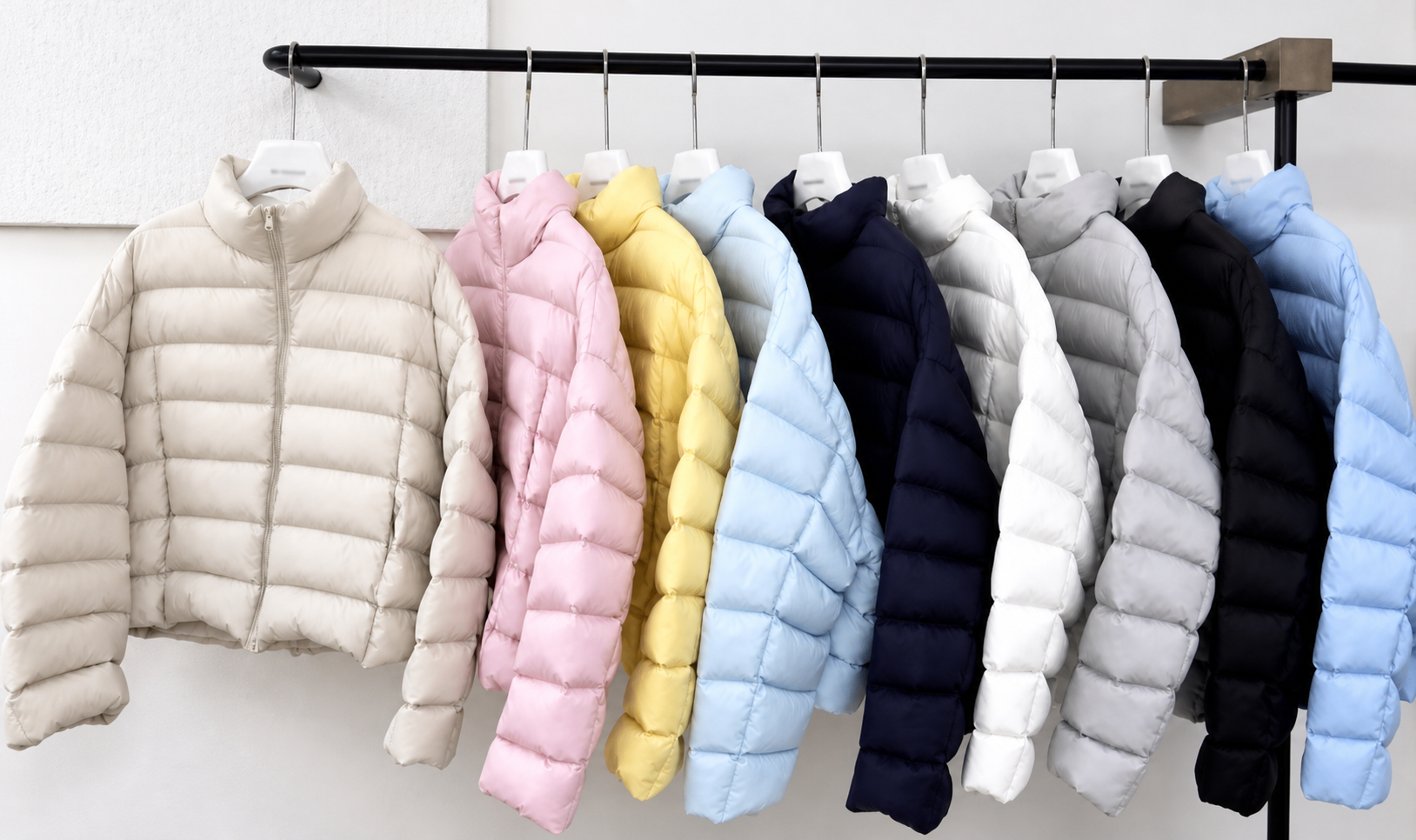 Lightweight Quilted Goose Down Jacket